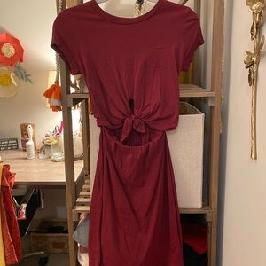 Urban Outfitters Cut Out Tshirt Dress